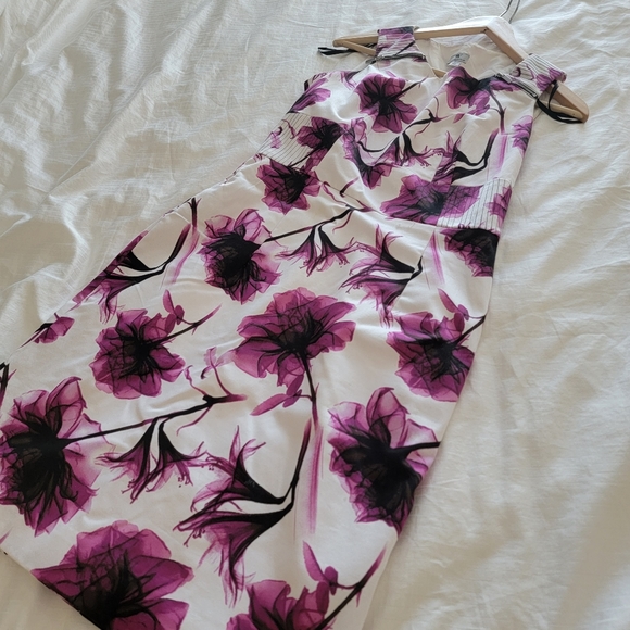 Floral midi dress size 4 - Picture 2 of 4